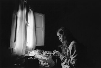 Graciela Fainstein, fotografiada en Valsain,