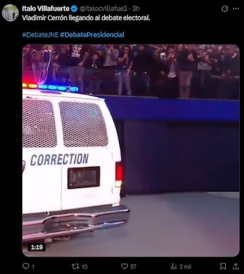 Debate presidencial 2026: los memes que arrasaron en la segunda jornada. Captura: X.