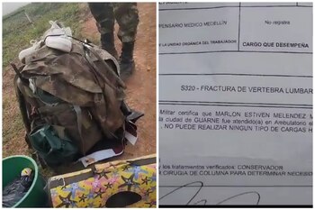 La grabación muestra la supuesta