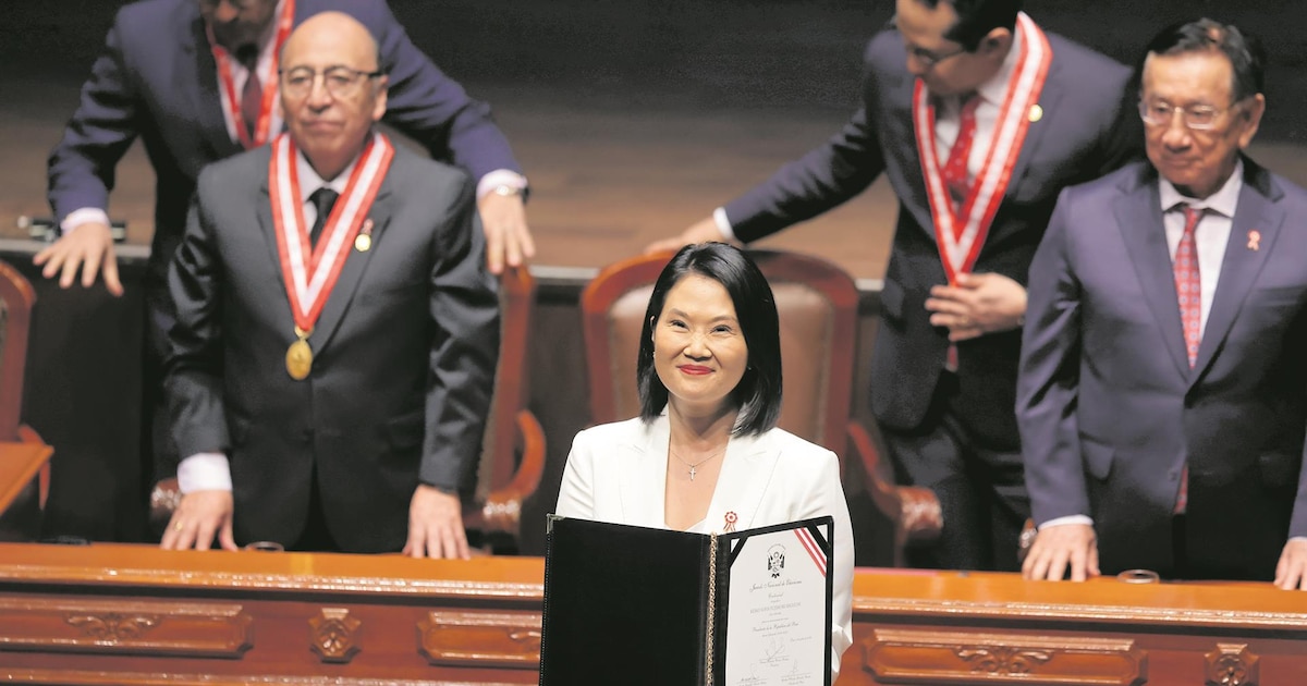 Keiko Fujimori describe el Perú que hereda: reservas históricas y obras paral...