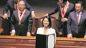 Keiko Fujimori sobre el Perú que recibió su padre: “La realidad actual es distinta, el país cuenta con reservas históricas y un PBI positivo”