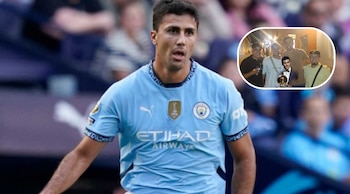 Rodri es uno de los referentes del Manchester City de Pep Guardiola- crédito EFE