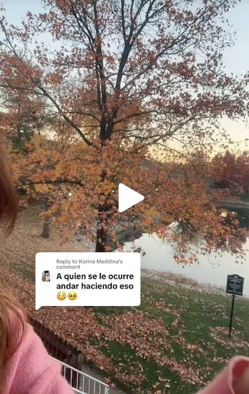 La joven viajaba por motivos