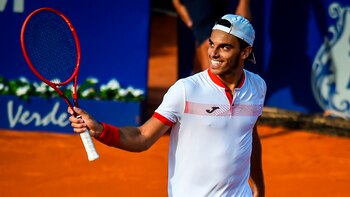 Francisco Cerúndolo pisa fuerte en