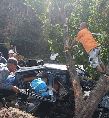 Cuerpos de socorro liberan a