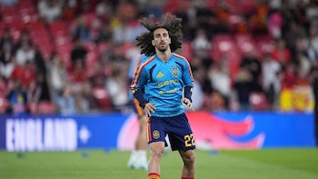 Cucurella: "Voy a trabajar duro para que mi versión en la selección se vea en el Real Madrid"