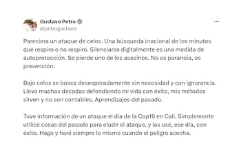 Respuesta de Petro a Vicky