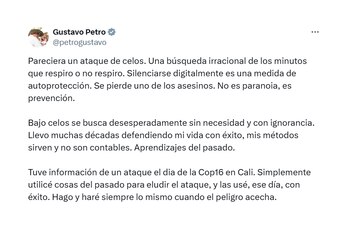 Respuesta de Petro a Vicky