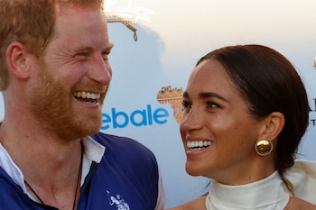 El príncipe Harry y Meghan