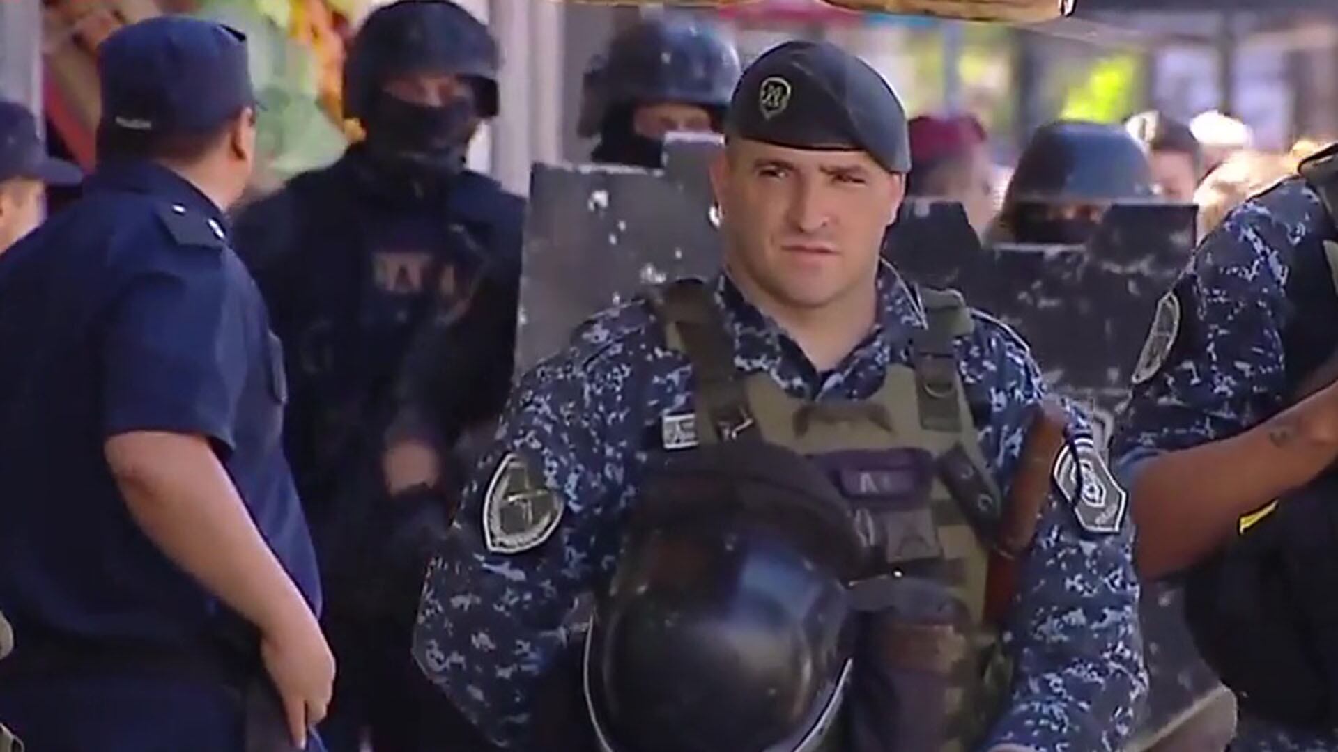 Florencia Ibáñez declaró en la Fiscalía de La Matanza captura. Hubo fuerte custodia