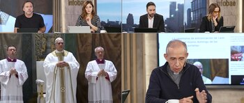 El padre Manolo habló sobre