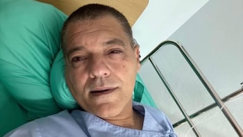 Frank Cuesta, ingresado de urgencia