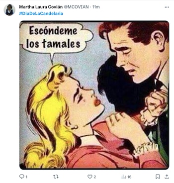 2 de febrero, tamales y MEMES