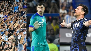 Lo que no se vio de la goleada de Argentina a Zambia: cambio de clima, el gesto del Dibu Martínez y el hit de “La 12″ en el gol de Messi