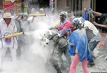 El colectivo Carnaval sin talco