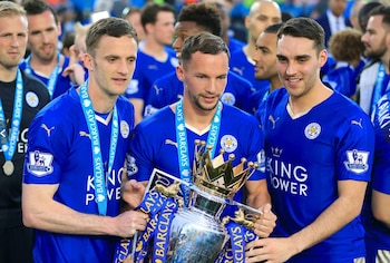El Leicester City construyó su juego directo y efectivo gracias a la presión constante y el esfuerzo colectivo de todos los jugadores (Empics Sport)
