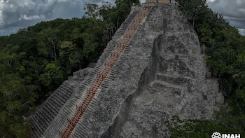 La zona arqueológica de Cobá