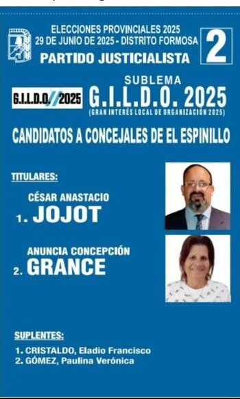 Tramo para concejales de la