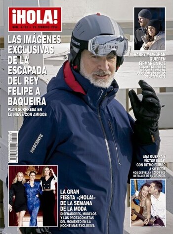 Portada de la revista '¡Hola!' del 21 de febrero de 2024.