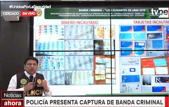 Durante los allanamientos, la Policía