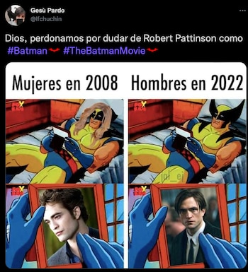 Memes Robert Pattinson Batman (Foto: Twitter/@edgar_ga)