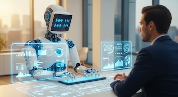 Un robot con inteligencia artificial