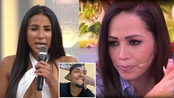 Samahara Lobatón guarda silencio luego