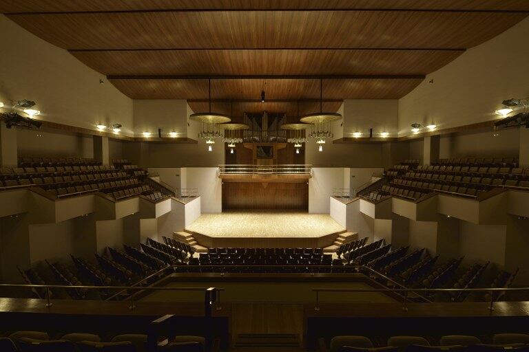 Interior de la sala de cámara del Auditorio Nacional. (Auditorio Nacional de Música)