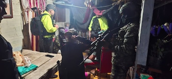 Cayo alias Gonzálo, presunto integrante de las disidencias de las Farc en Tuluá - crédito Policía Valle