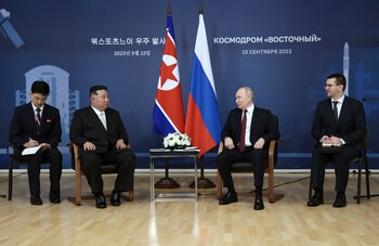 Kim Jong-un viajó a Rusia