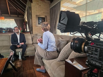 El periodista José Manuel Acevedo conversó con Verónica Alcocer sobre las polémicas que quedaron sobre ella tras su cargo protocolario como primera dama - crédito @JoseMAcevedo/X