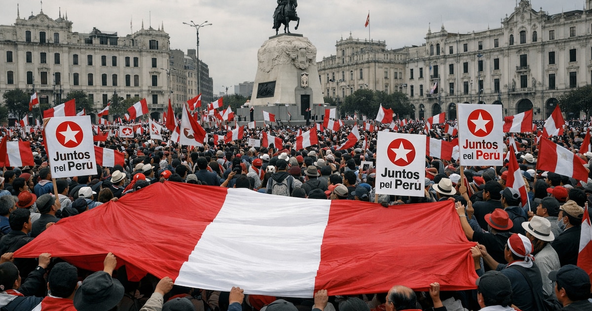 Mañana 19 de junio habrá una gran marcha en Lima de Juntos por el Perú: hora de convocatoria, lugar y quiénes la respaldan