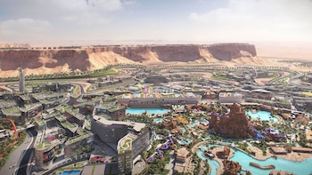 En la ciudad de Qiddiya