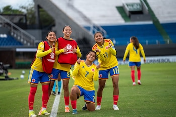 La selección Colombia está invicta en la fase de grupos con dos empates y una victoria en el Sudamericano Femenino Sub17 - crédito Conmebol