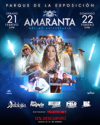 El cartel del décimo aniversario