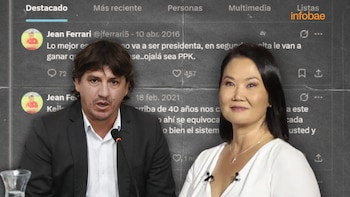 Keiko Fujimori ficha a Jean Ferrari y le recuerdan los antiguos tuits antifujimoristas: “Lo mejor es que no va a ser presidenta”
