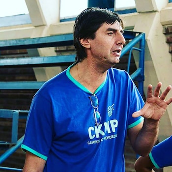 Paco Baldo es el entrenador