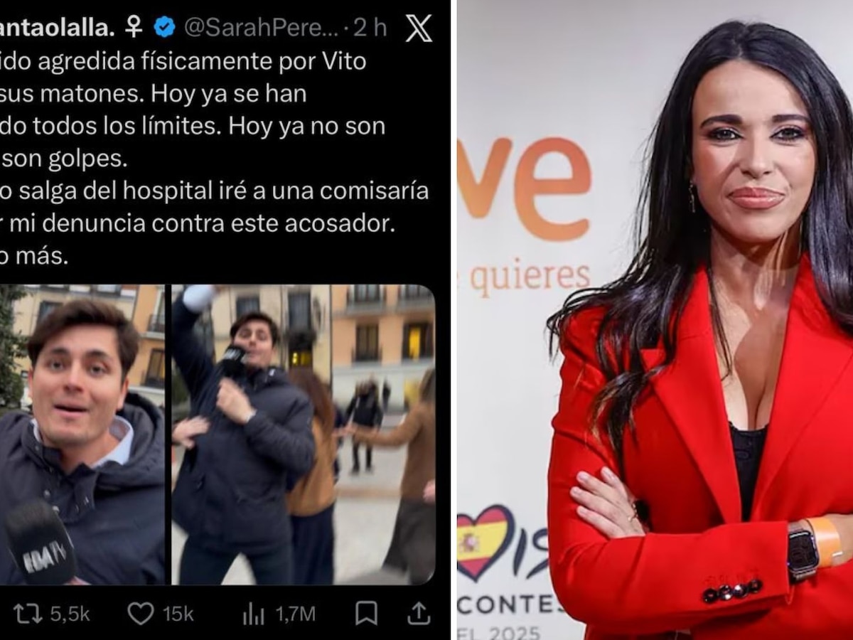 Sarah Santaolalla denuncia en redes sociales haber sido “agredida físicamente por Vito Quiles y sus matones” - Infobae