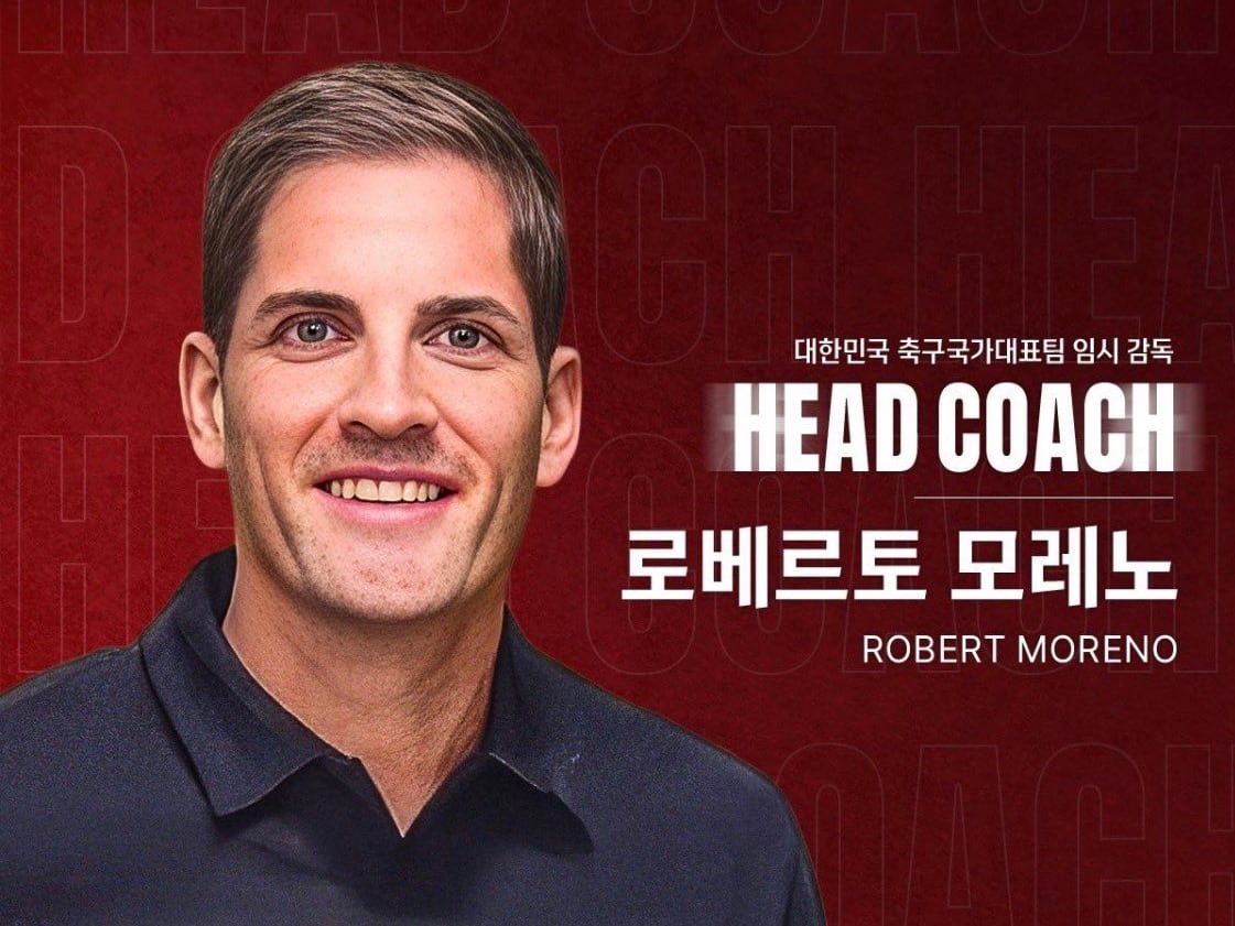 Robert Moreno, anunciado como nuevo seleccionador de Corea del Sur