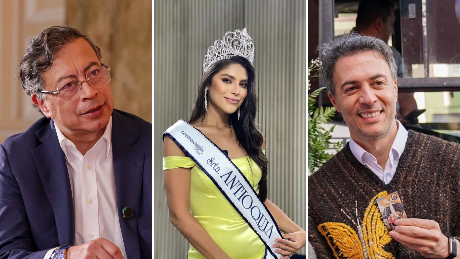 Laura Gallego difundió videos que algunos interpretaron como llamados a la violencia contra Gustavo Petro y Daniel Quintero - crédito Joel González/Presidencia - @lauragallegosoliss/Instagram - Facebook