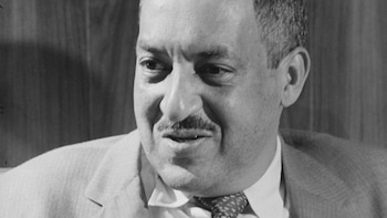 Thurgood Marshall, nacido el 2 de julio de 1908 en Baltimore, Maryland, años más tarde decidió simplificar su nombre y pasó a llamarse Thurgood (GrosbyGroup)