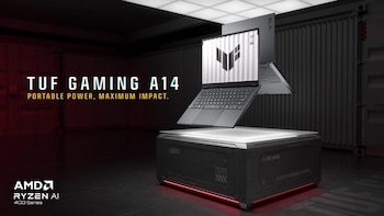 El gaming portátil sube de nivel con la ASUS TUF Gaming A14