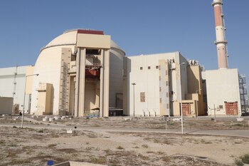 La central nuclear de Bushehr,