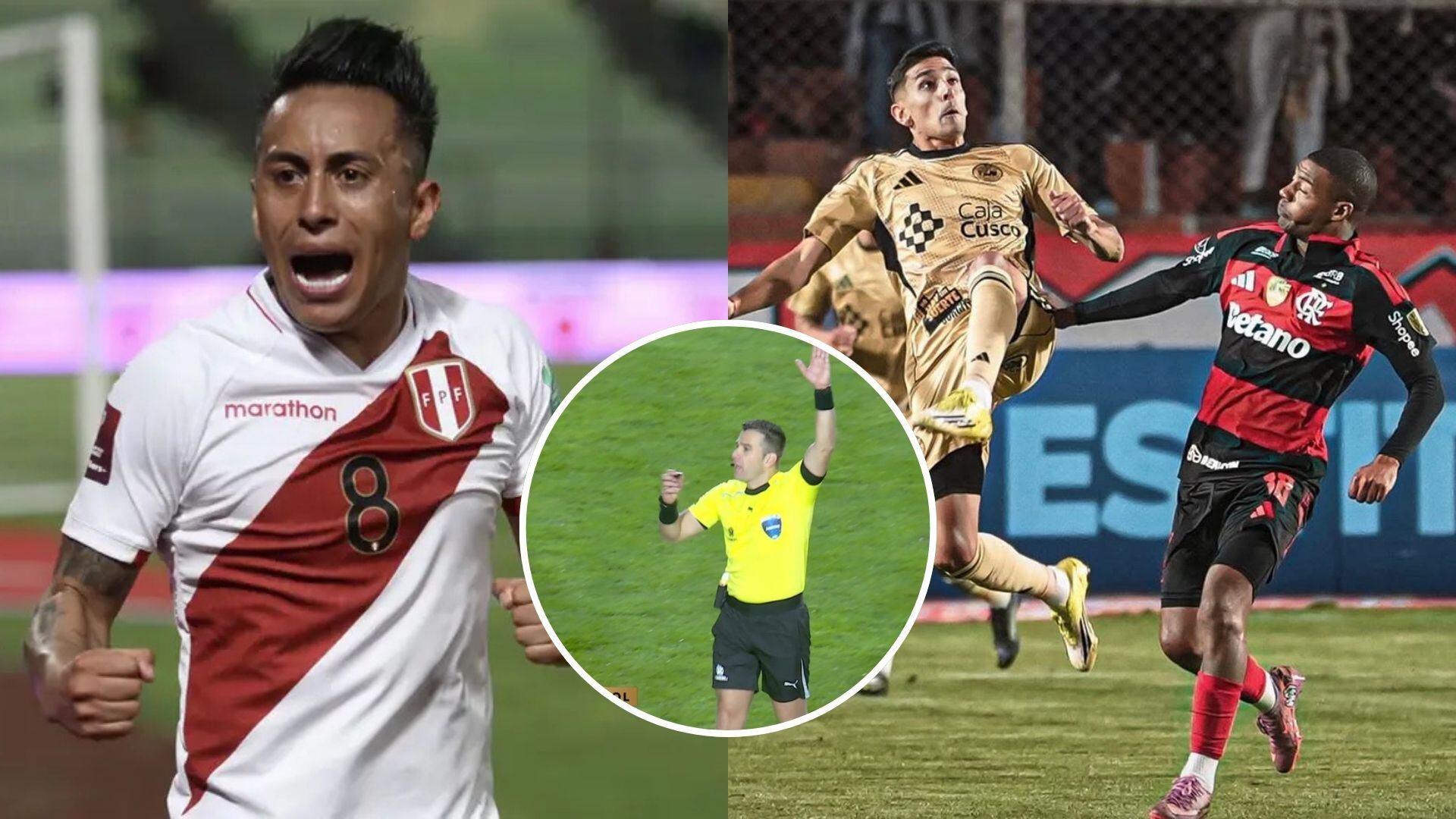 Christian Cueva explotó contra el árbitro del Cusco FC vs Flamengo tras fallos en Copa Libertadores 2026.