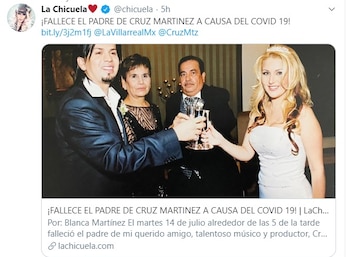 "La Chicuela" informó del deceso