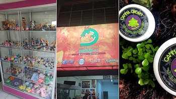 Además de artículos de anime,