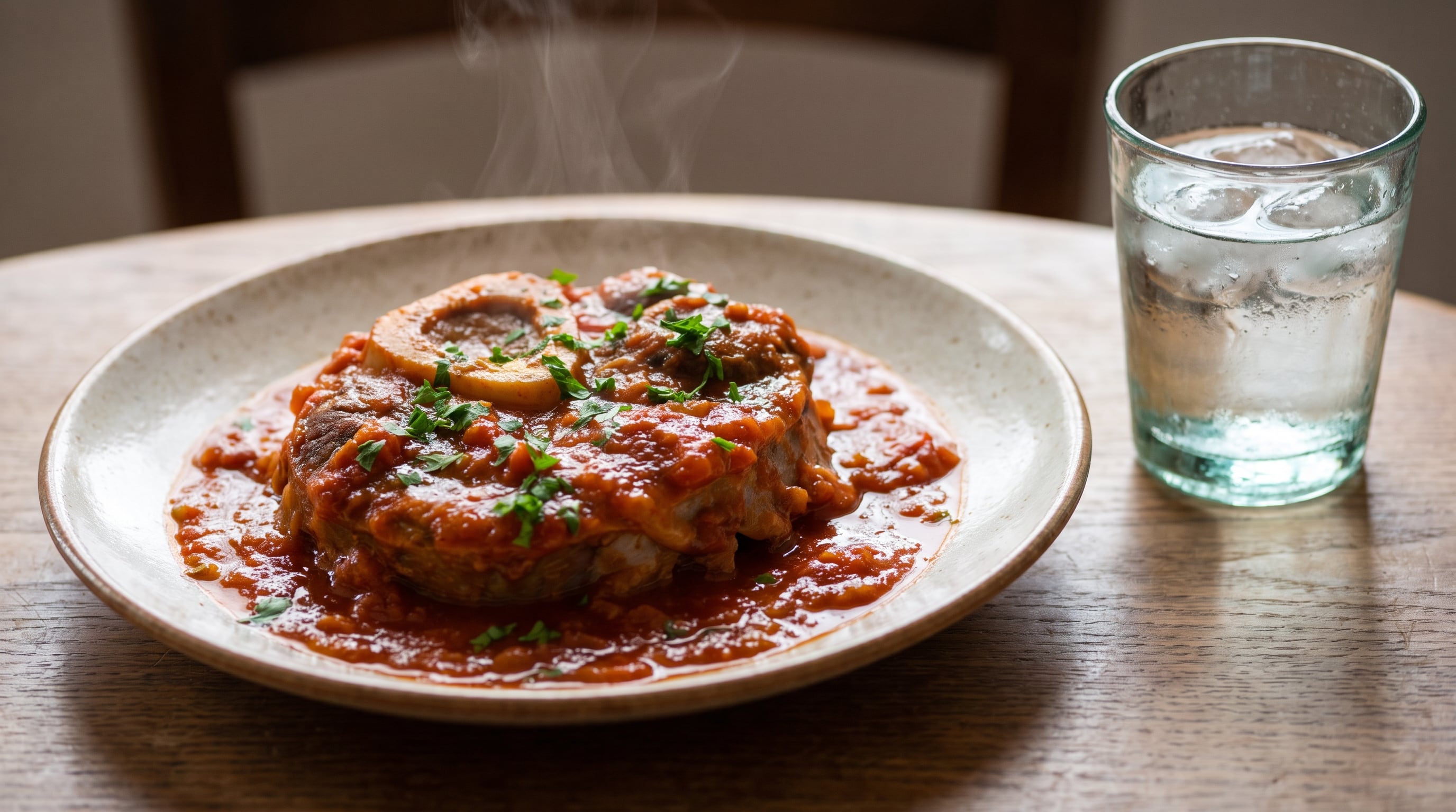Receta de osobuco en salsa de tomate, rápida y fácil