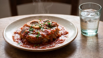 Receta de osobuco en salsa de tomate, rápida y fácil