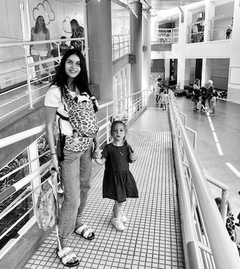 Mali fue con su mamá