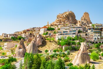 Uçhisar, en Turquía. (Adobe Stock)